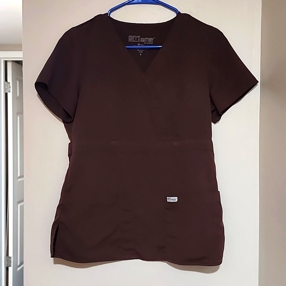Grey's anatomy woman's scrub top